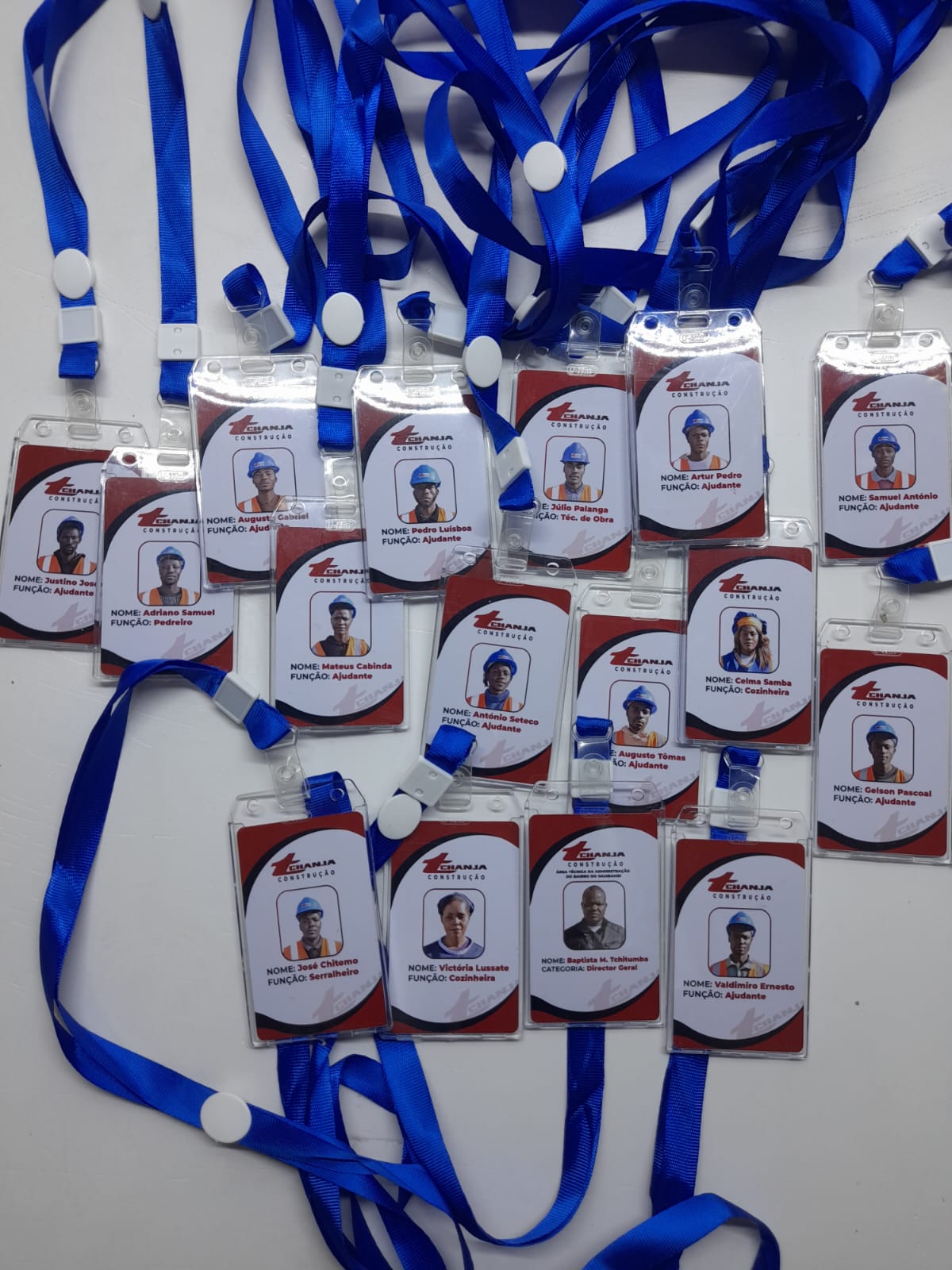 Crachás PVC